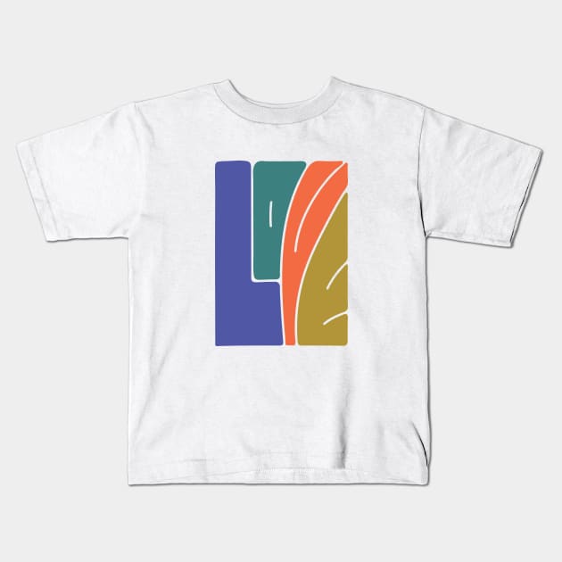 Love Kids T-Shirt by Elizabeth Olwen